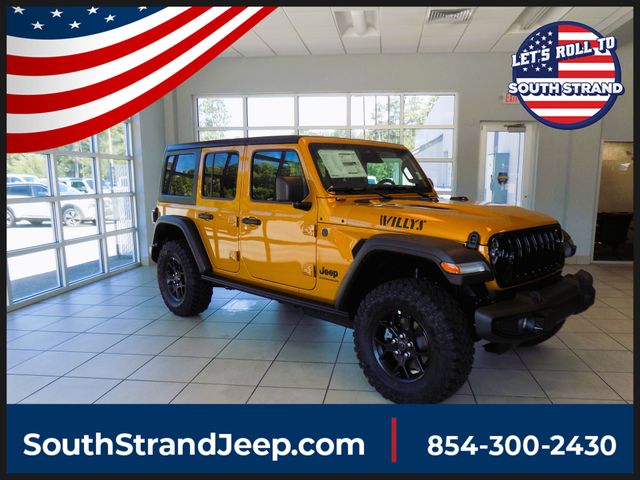 Goldilocks 2026 Jeep Wrangler Willys 4-Door 4WD SUV / Crossover Four-Wheel Drive 8-Speed Automatic