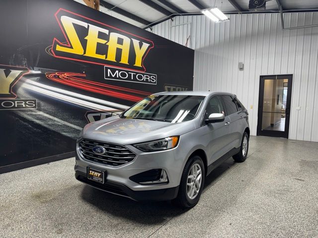 Silver Metallic 2022 Ford Edge SUV / Crossover All-Wheel Drive 8-Speed Automatic