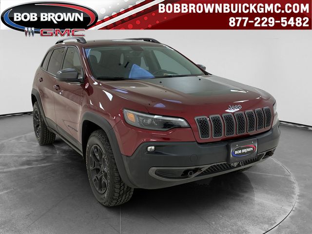 Velvet Red Pearlcoat 2020 Jeep Cherokee SUV / Crossover Four-Wheel Drive 9-Speed Automatic