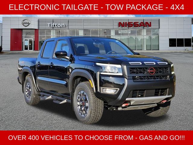 Super Black 2026 Nissan Frontier Pickup Truck Four-Wheel Drive 9-Speed Automatic Overdrive