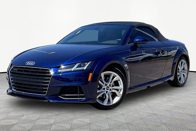 Blue 2023 Audi TT Convertible All-Wheel Drive 7-Speed Automatic