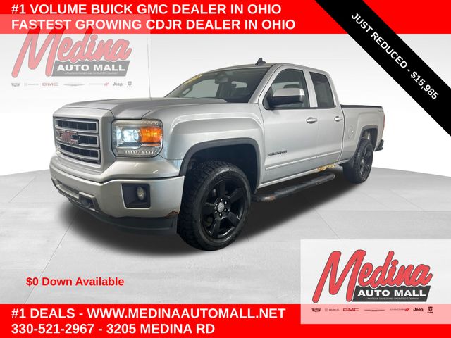 Quicksilver Metallic 2015 GMC Sierra 1500 Pickup Truck Four-Wheel Drive 6-Speed Automatic Overdrive