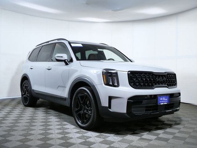 Gray 2025 Kia Telluride EX X-Line AWD SUV / Crossover All-Wheel Drive 8-Speed Automatic