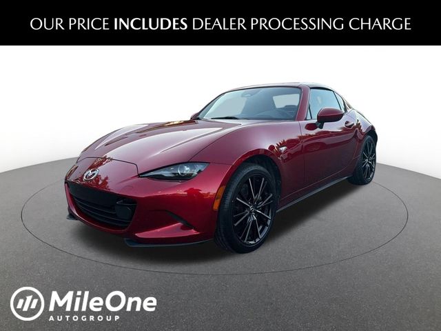 Red Crystal 2024 Mazda MX-5 Miata Convertible Rear-Wheel Drive 6-Speed Automatic