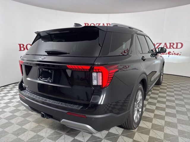 2025 Agate Black Metallic Ford Explorer Platinum RWD SUV