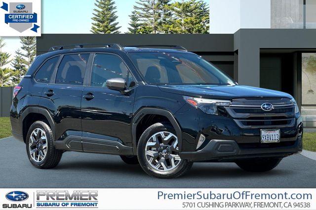 Crystal Black Silica 2026 Subaru Forester SUV / Crossover All-Wheel Drive Continuously Variable Transmission