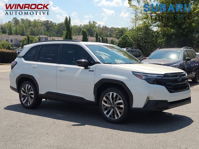 Crystal White Pearl 2026 Subaru Forester Hybrid SUV / Crossover All-Wheel Drive Continuously Variable Transmission