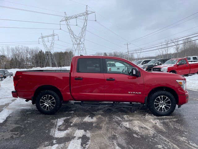 2022 Nissan Titan SV - Red Alert exterior view 8