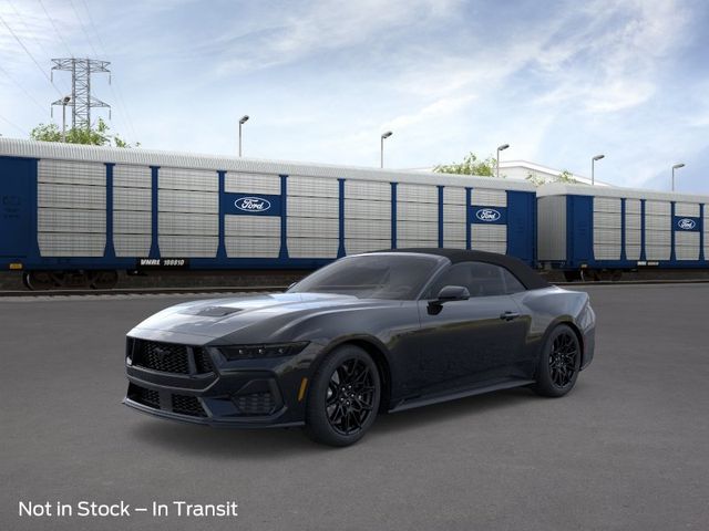 Shadow Black 2026 Ford Mustang GT Premium Convertible RWD Convertible Rear-Wheel Drive 6-Speed Manual
