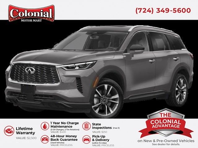 Gray (Graphite Shadow) 2023 INFINITI QX60 SUV / Crossover All-Wheel Drive 9-Speed Automatic
