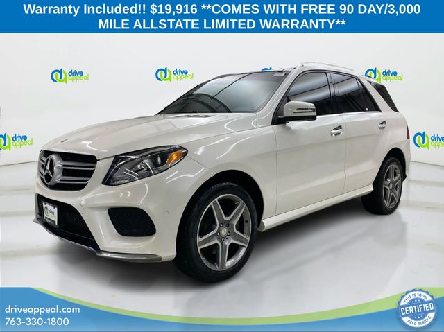 designo Diamond White Metallic 2016 Mercedes-Benz GLE SUV / Crossover All-Wheel Drive 7-Speed Automatic