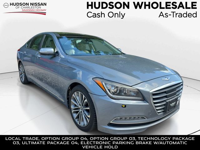 Parisian Gray 2016 Hyundai Genesis Sedan  8-Speed Automatic