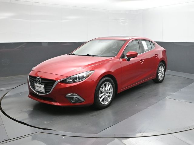 Soul Red Metallic 2015 Mazda MAZDA3 Sedan Front-Wheel Drive 6-Speed Automatic