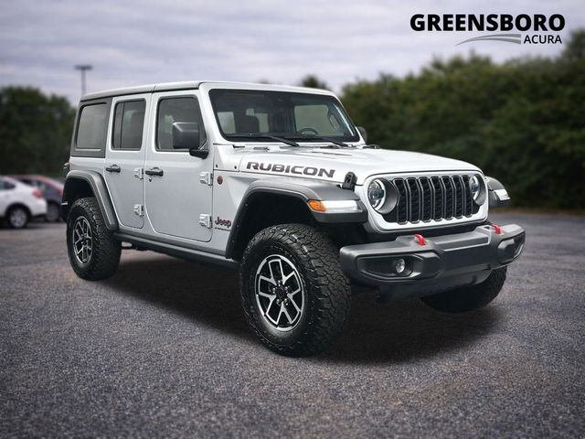 Silver Zynith Clearcoat 2024 Jeep Wrangler SUV / Crossover Four-Wheel Drive 8-Speed Automatic