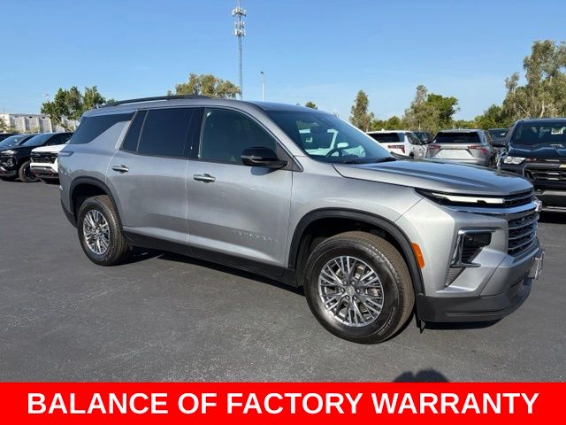 Sterling Gray Metallic 2025 Chevrolet Traverse SUV / Crossover Four-Wheel Drive 8-Speed Automatic