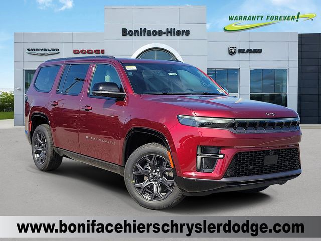 Velvet Red Pearlcoat 2026 Jeep Grand Wagoneer Limited Altitude 4WD SUV / Crossover Four-Wheel Drive 8-Speed Automatic