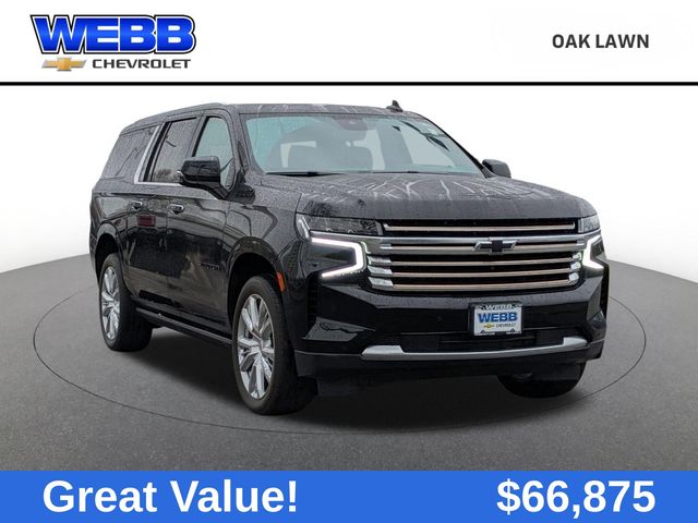Black 2024 Chevrolet Suburban High Country 4WD SUV / Crossover Four-Wheel Drive