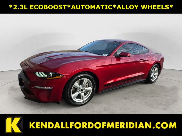 Ruby Red Metallic 2019 Ford Mustang EcoBoost Coupe RWD Coupe Rear-Wheel Drive Automatic
