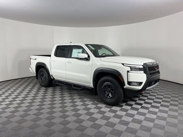 2025 Glacier White Nissan Frontier PRO-X RWD Truck