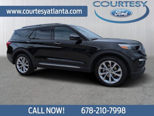 Agate Black Metallic 2023 Ford Explorer SUV / Crossover All-Wheel Drive Automatic