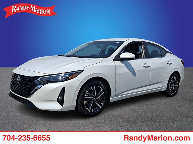 Aspen White 2024 Nissan Sentra SV FWD Sedan Front-Wheel Drive Continuously Variable Transmission