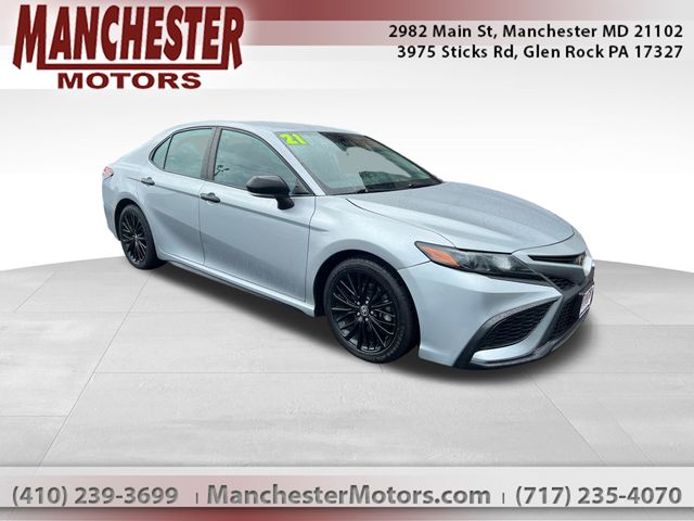 Celestial Silver Metallic 2021 Toyota Camry Sedan All-Wheel Drive 8-Speed Automatic