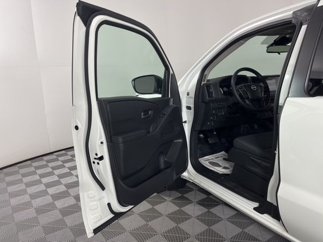 2025 Glacier White Nissan Frontier S RWD Truck