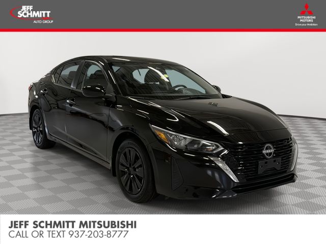 Super Black 2025 Nissan Sentra Sedan Front-Wheel Drive Continuously Variable Transmission