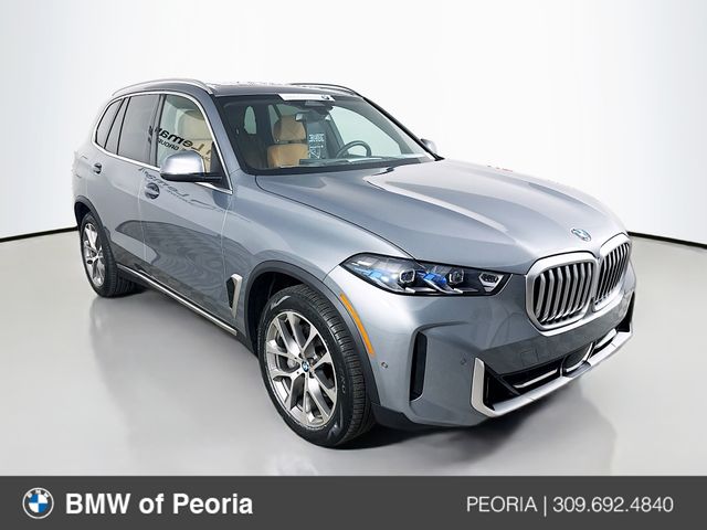 Skyscraper Gray Metallic 2024 BMW X5 xDrive40i AWD SUV / Crossover All-Wheel Drive 8-Speed Automatic