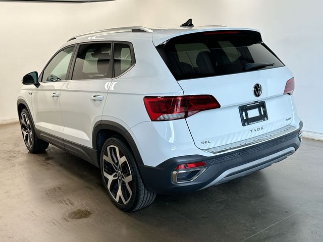 2023 Volkswagen Taos 1.5T SEL White at Bob Ruth Ford