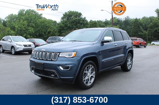 Slate Blue Pearlcoat 2021 Jeep Grand Cherokee SUV / Crossover Four-Wheel Drive 8-Speed Automatic