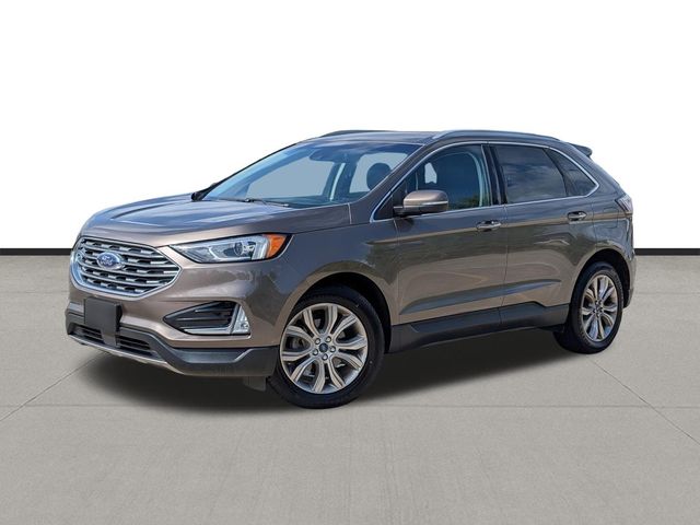 2019 Ford Edge Titanium Gray at Classic Chevrolet Galveston
