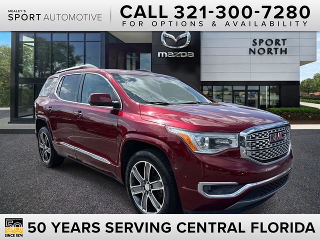 Crimson Red Tintcoat 2017 GMC Acadia SUV / Crossover Front-Wheel Drive 6-Speed Automatic