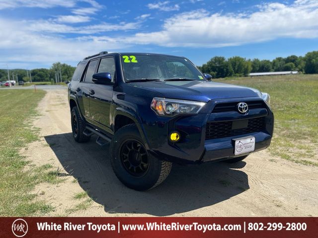 Nautical Blue Metallic 2022 Toyota 4Runner SUV / Crossover Four-Wheel Drive 5-Speed Automatic