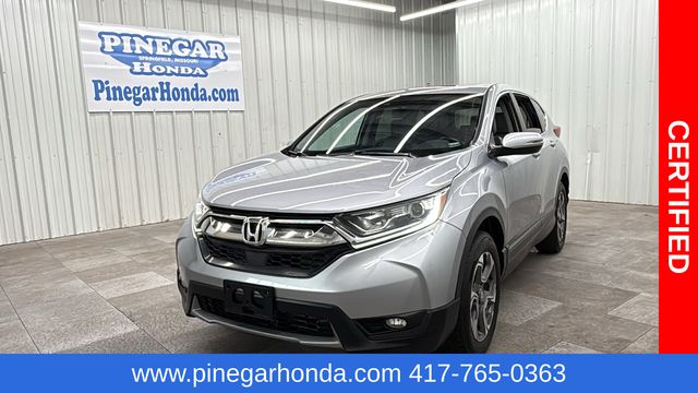 Lunar Silver Metallic 2018 Honda CR-V SUV / Crossover All-Wheel Drive Continuously Variable Transmission