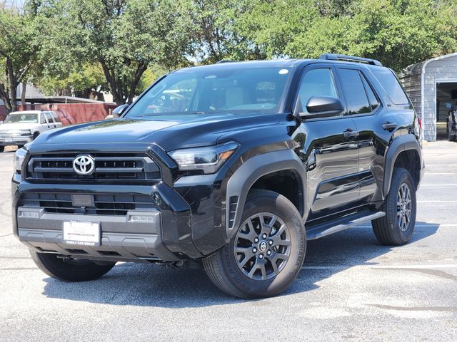 Black 2025 Toyota 4Runner SUV / Crossover Four-Wheel Drive 8-Speed Automatic