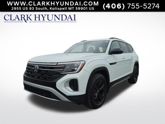 White 2025 Volkswagen Atlas SUV / Crossover All-Wheel Drive 8-Speed Automatic