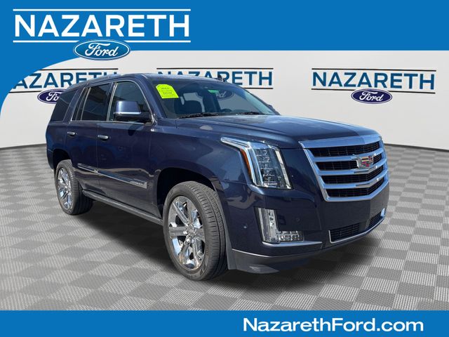Dark Adriatic Blue Metallic 2017 Cadillac Escalade Premium Luxury 4WD SUV / Crossover Four-Wheel Drive 8-Speed Automatic
