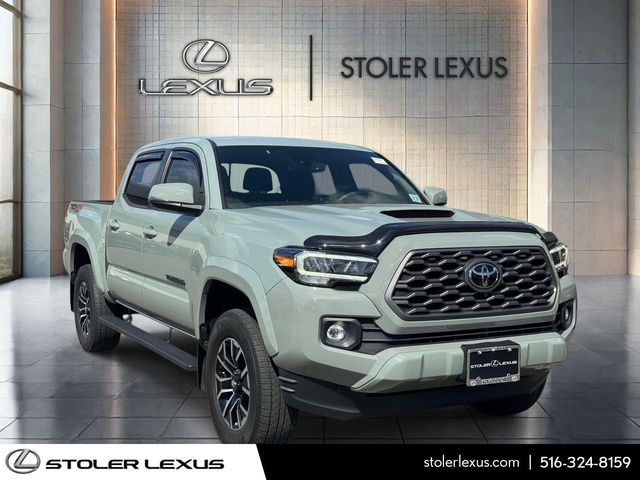 Lunar Rock 2022 Toyota Tacoma TRD Sport Double Cab 4WD Pickup Truck Four-Wheel Drive 6-Speed Automatic