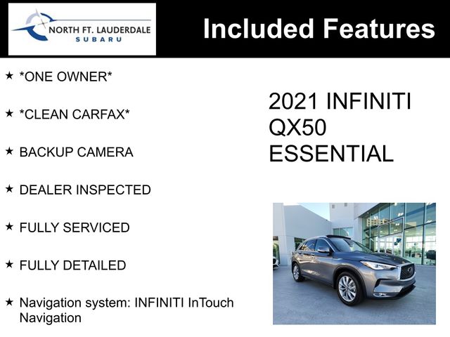 2021 INFINITI QX50 ESSENTIAL 2