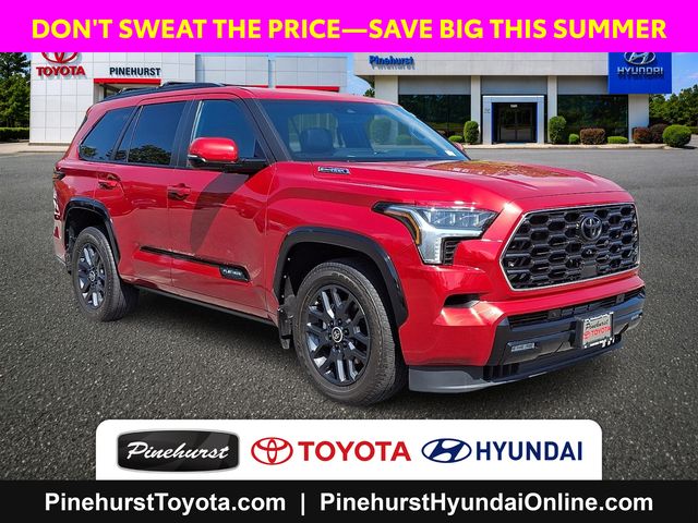 Red 2024 Toyota Sequoia SUV / Crossover Four-Wheel Drive Automatic