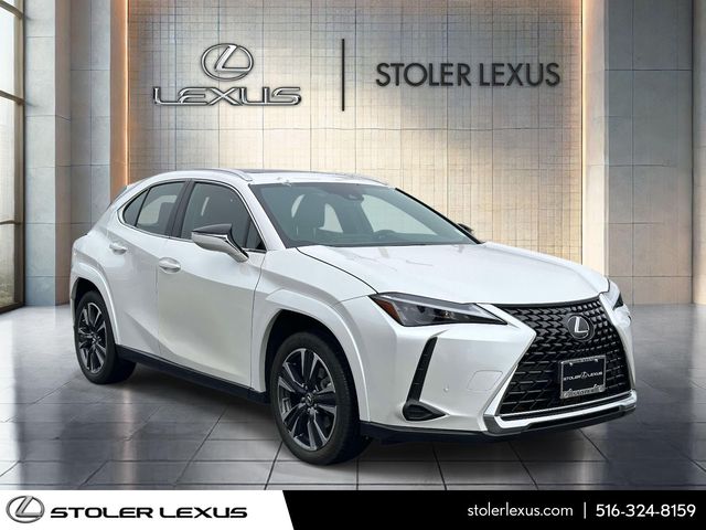 Eminent White Pearl 2023 Lexus UX Hybrid 250h Premium AWD SUV / Crossover All-Wheel Drive Continuously Variable Transmission