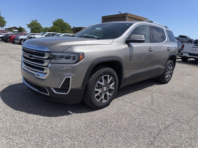 Light Stone 2022 GMC Acadia SLE AWD SUV / Crossover Four-Wheel Drive 9-Speed Automatic