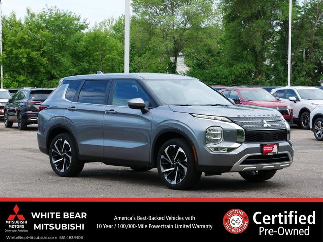 Mercury Gray Metallic 2024 Mitsubishi Outlander SE S-AWC SUV / Crossover All-Wheel Drive Continuously Variable Transmission