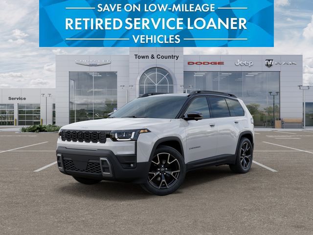 Bright White Clearcoat 2026 Jeep Cherokee SUV / Crossover Four-Wheel Drive Continuously Variable Transmission