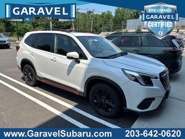 2023 Crystal White Pearl Subaru Forester Sport AWD SUV