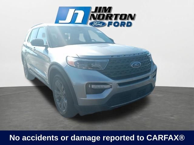 Silver Metallic 2024 Ford Explorer SUV / Crossover All-Wheel Drive Automatic
