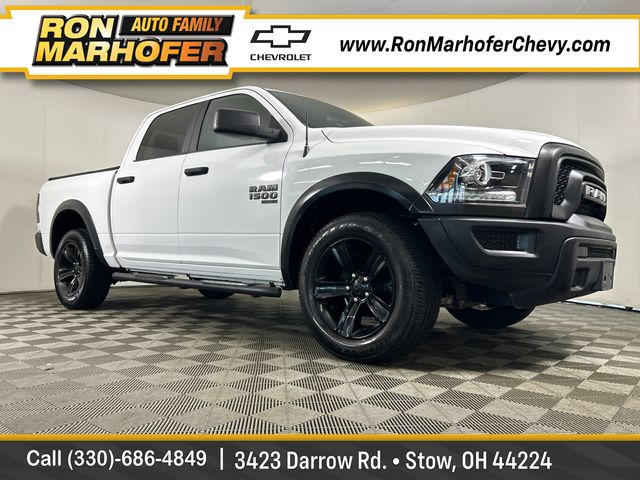 Bright White Clearcoat 2021 RAM 1500 Pickup Truck Four-Wheel Drive 8-Speed Automatic