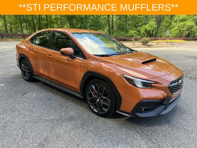 Orange Pearl 2024 Subaru WRX TR AWD Sedan All-Wheel Drive 6-Speed Manual