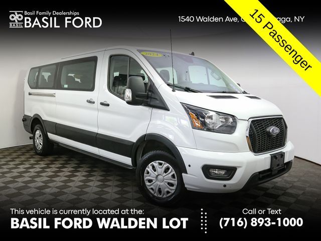 Oxford White 2024 Ford Transit Passenger Van Rear-Wheel Drive 